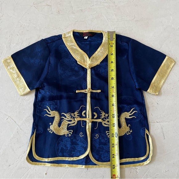 Traditional Chinese New Year Kids Outfit Changshan - Picture 4 of 10